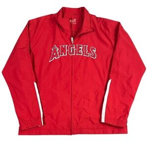 Vintage Y2K Nike Angels Windbreaker Full Zip MLB Red Men’s XXL